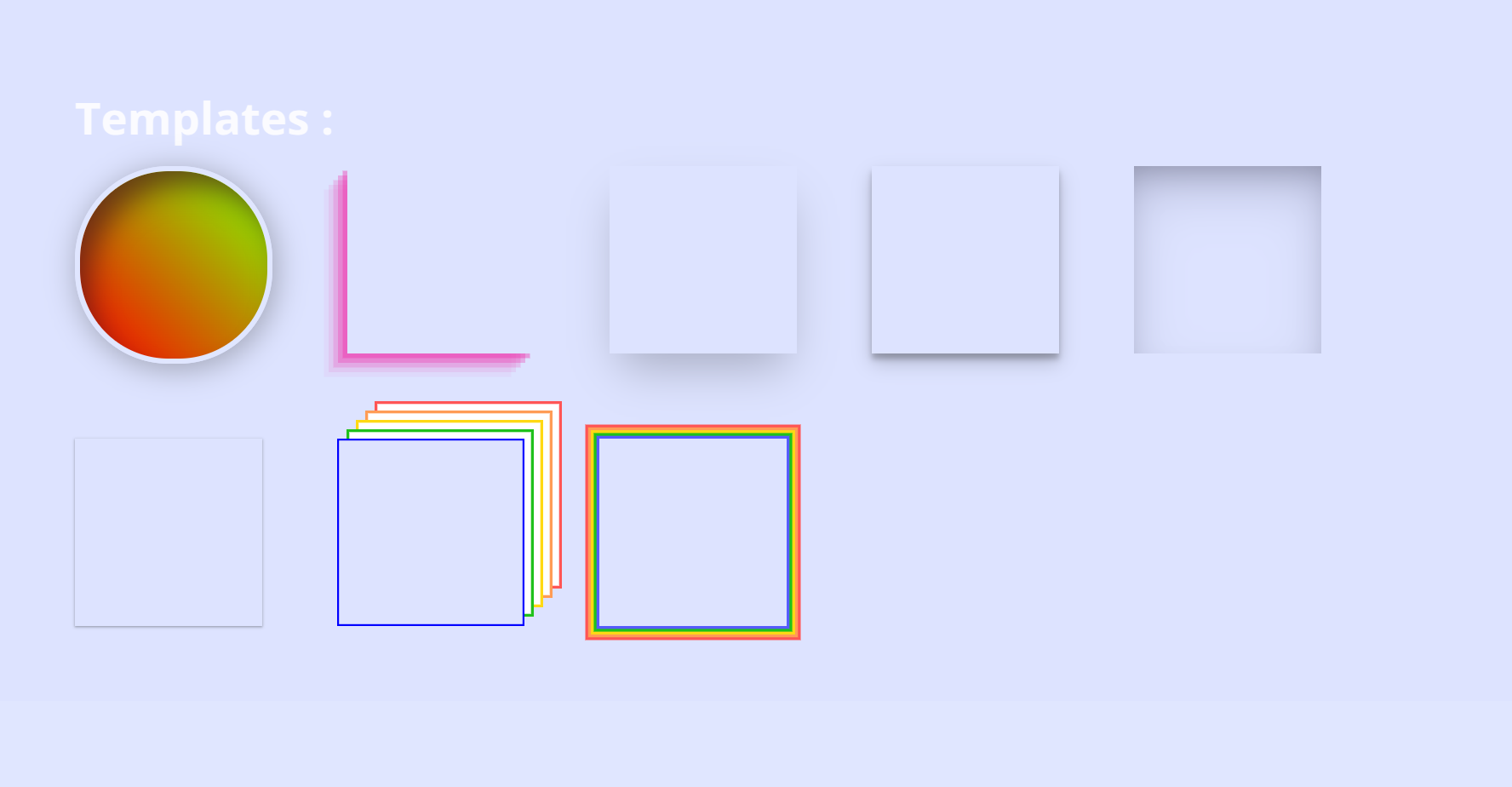 CSS Box Shadow Tool screenshot 2